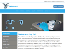 Tablet Screenshot of easy-pack.net
